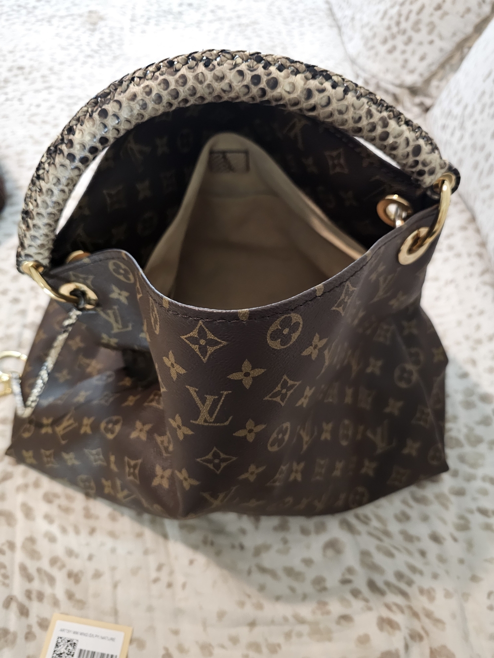 Louis Vuitton Brown Monogram Hobo Bag with PY Handle N93420